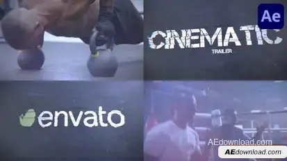 Videohive Cinematic Trailer for After Effects 45992514 Openers template preview