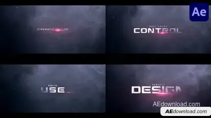Cinematic Trailer for After Effects Openers template preview