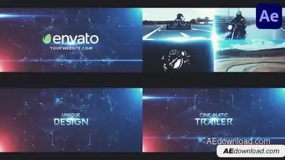 Cinematic Trailer for After Effects Openers template preview