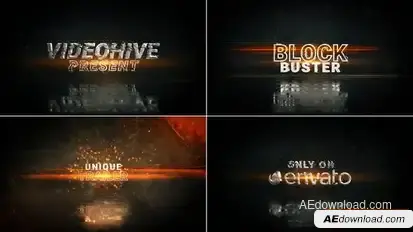 Cinematic Trailer Intro // Shatter Trailer // Movie Trailer Openers template preview