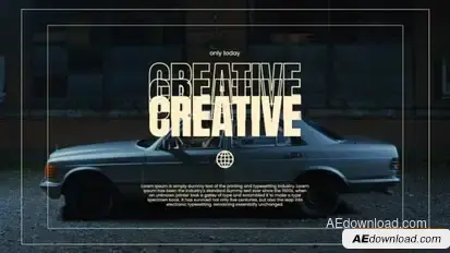 Videohive Cinematic Typography Titles template preview