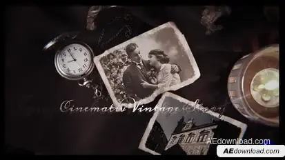 Cinematic Vintage Story Openers template preview