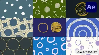 Circle Animation | After Effects Elements template preview