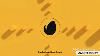 Circle Logo Reveal Logo Stings template preview