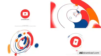 Circle Logo Reveals Logo Stings template preview