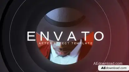 Circle Motion Slideshow | Cinematic Opener Video Displays template preview