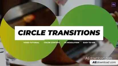 Circle Transitions | After Effects Elements template preview