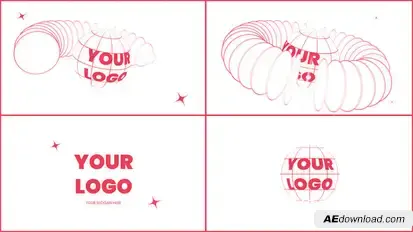 Circles Logo Reveal Logo Stings template preview