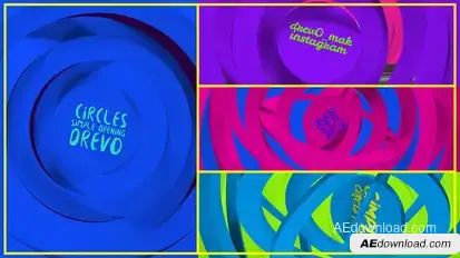 Circles Simple Opening/ Transitions/Minimal Logo/ Youtube Clean Intro/ Cartoon Kid TV/ Baby/ Free Openers template preview