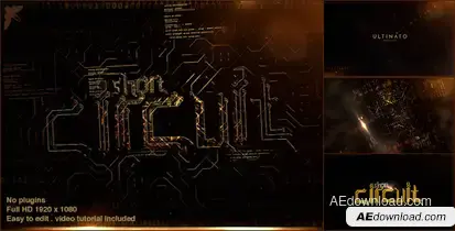 Circuit Logo Logo Stings template preview