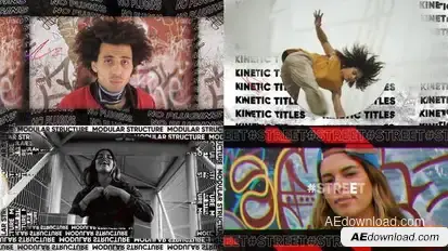 City Life // Urban Intro Openers template preview