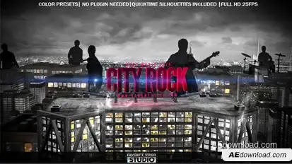 City Rock  Openers template preview
