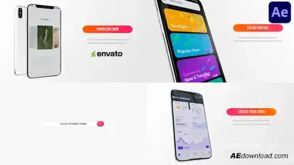 Classic App Mobile Promo for After Effects Product Promo template preview