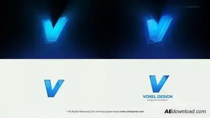 Classic Layers Logo Opener Logo Stings template preview