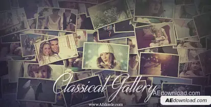 Classical Gallery Video Displays template preview