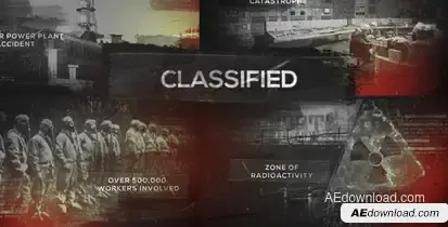 Classified Video Displays template preview