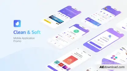 Clean App Promo Product Promo template preview