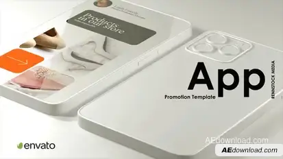 Clean App Promotion Product Promo template preview