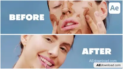 Clean Before and After Elements template preview