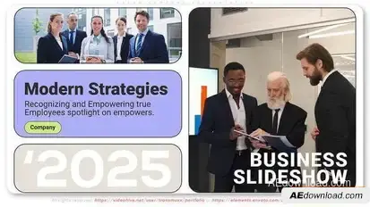Clean Company Presentation Openers template preview