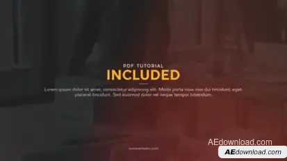 Clean Corporate Video Displays template preview
