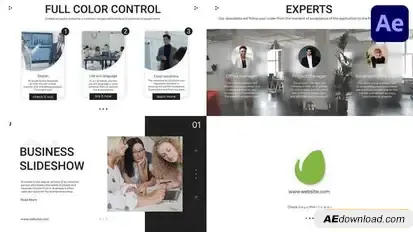 Videohive Clean Corporate Presentation Slideshow for After Effects Openers template preview