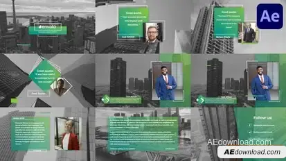 Videohive Clean Corporate Promo for After Effects Openers template preview