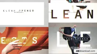 Clean Dynamic Opener Openers template preview