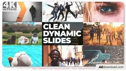 Clean Dynamic Slides Openers template preview