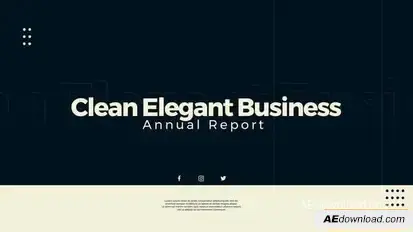 Clean Elegant Business Openers template preview