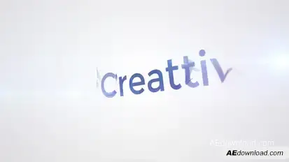 Clean Elegant Rotation Logo Logo Stings template preview