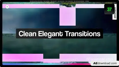 Clean Elegant Transitions Elements template preview