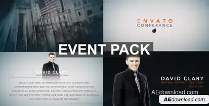 Clean Event Pack Openers template preview