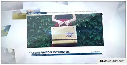 Clean Image Video Displays template preview