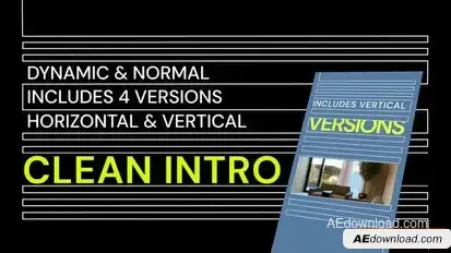 Clean Intro Openers template preview