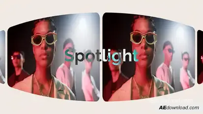 Clean Intro Photo Showcase Video Displays template preview