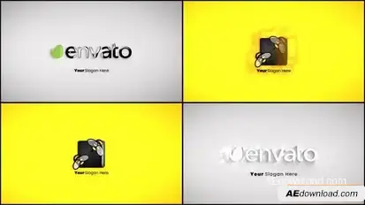Clean Logo Animation Logo Stings template preview