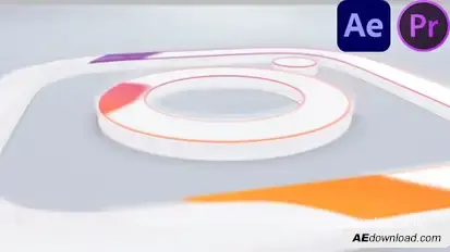 Clean Logo Intro 3 Logo Stings template preview