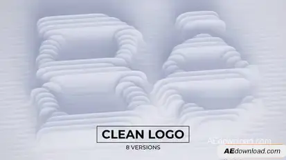 Clean Logo Reveal Logo Stings template preview
