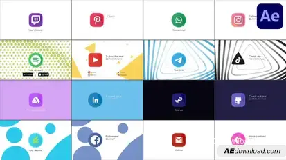 Clean Logo Reveals for After Effects Logo Stings template preview