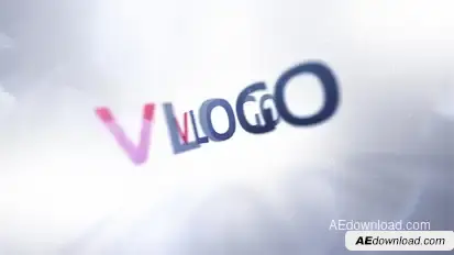 Clean Logo Rotation Intro Logo Stings template preview