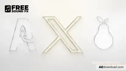 Clean Minimal Logo Reveal Logo Stings template preview