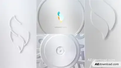 Clean Modern Logo Reveal Logo Stings template preview