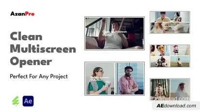 Clean Multiscreen Opener Openers template preview