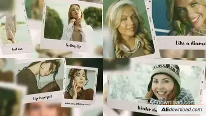 Clean Photo Slideshow Openers template preview