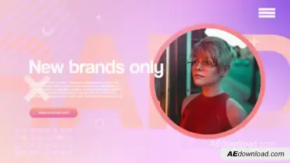 Clean Promo Video Displays template preview