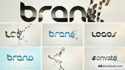 Clean Rotation Logo Logo Stings template preview