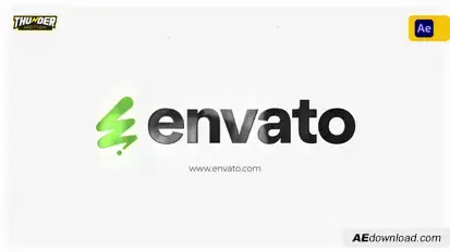 Clean Search Logo Reveal Logo Stings template preview
