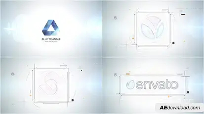 Clean Simple Logo Logo Stings template preview