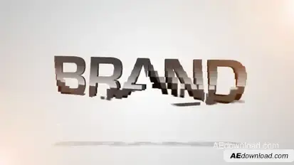 Clean Simple Logo Uniq Logo Stings template preview